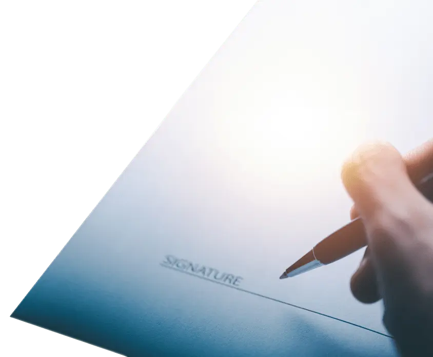 Expunctions-and-Petitions-for-Non-Disclosure a person signing a legal petition for non-disclosure of a criminal record