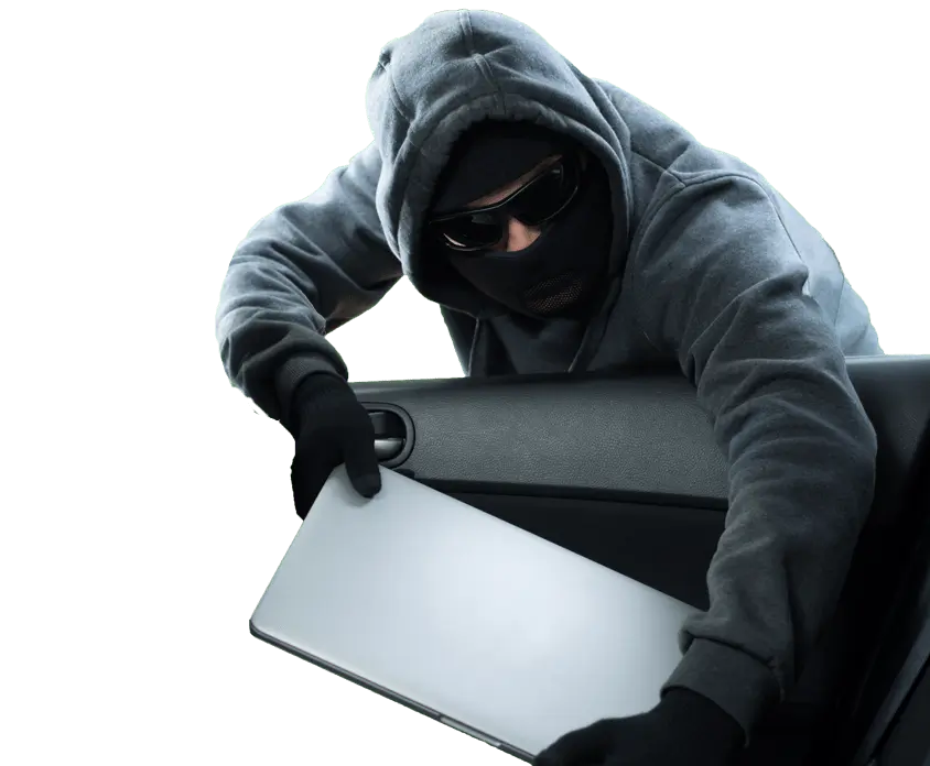 theft robbery burglary of a car